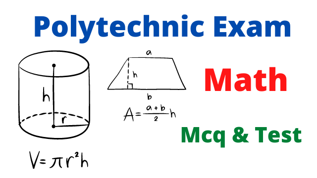 Read more about the article Polytechnic Math Mcq Test 6